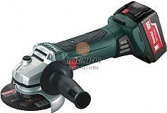 Аккумуляторная угловая шлифмашина Metabo W 18 LTX 125 Quick