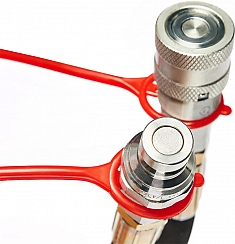 Муфты гидравлических шлангов гидравлических стыковых сварочных аппаратов для пнд труб Gas Fusion Red-500